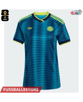 Günstige Kolumbien Auswärtstrikot Damen WM 2026 Kurzarm